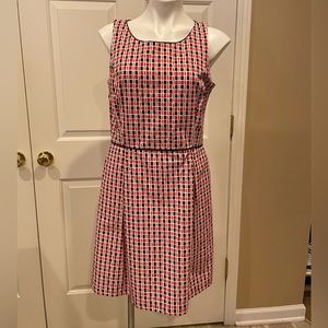 Tommy Hilfiger Dress- Sleeveless-Size 10- Red/White/Blue
